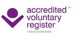 logo for Accredited Voluntary Register